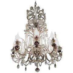 Gorgeous Italian Crystal Chandelier