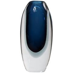 Vicke Lindstrand Sommerso Vase for Kosta, Sweden 12