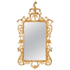 Antique Pier Glass Mirror in the Chippendale manner