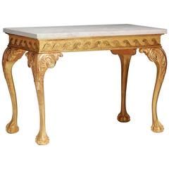 Claw Foot Side Table in the George II manner 10