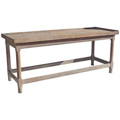 Primitive French Work Table