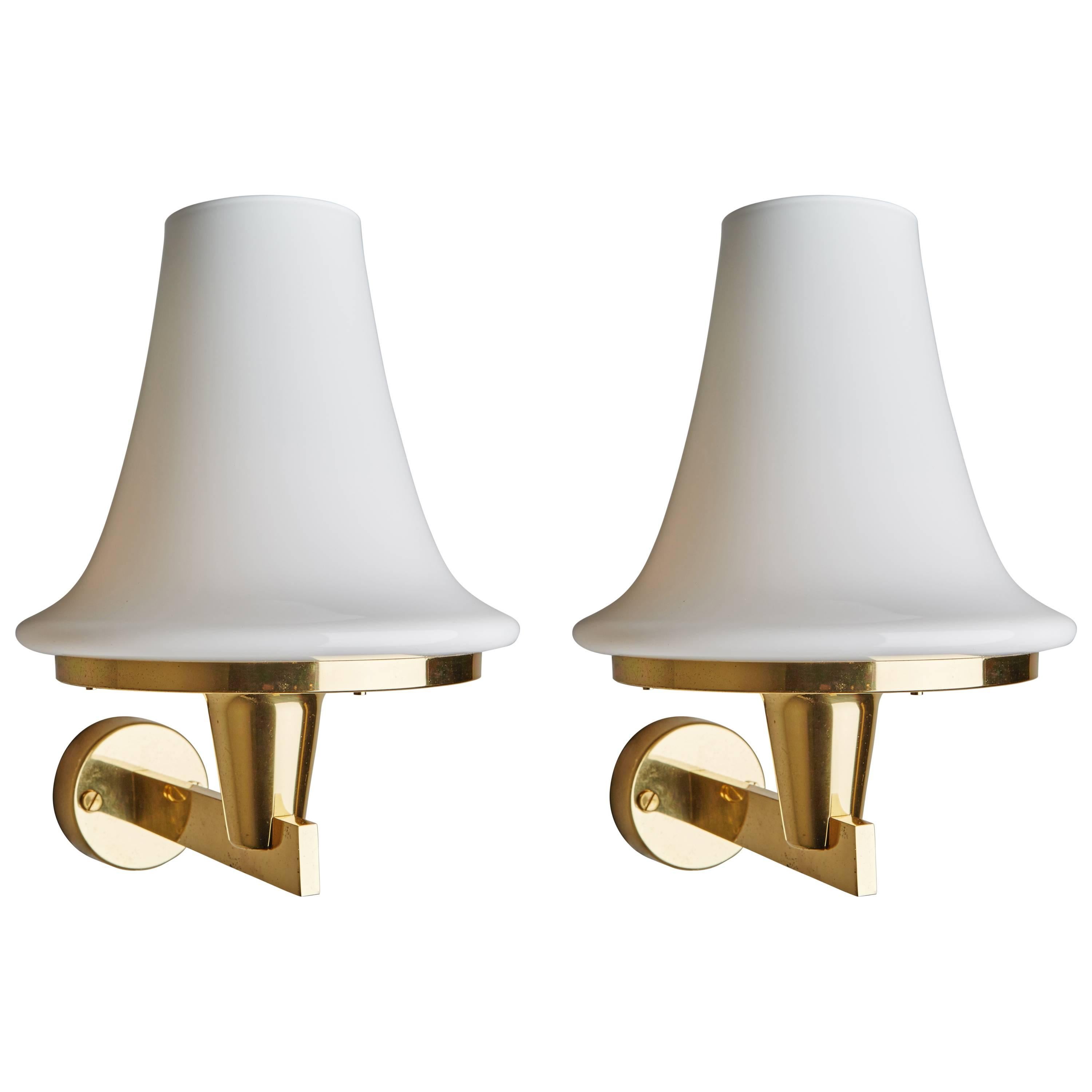 Pair of Wall Lamps by Hans-Agne Jakobsson, circa 1970 For Sale