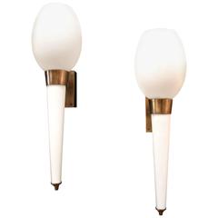 Pair of Stilnovo Sconces, 1950s, Italy 6