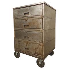 Industrial Factory Cabinet on Casters