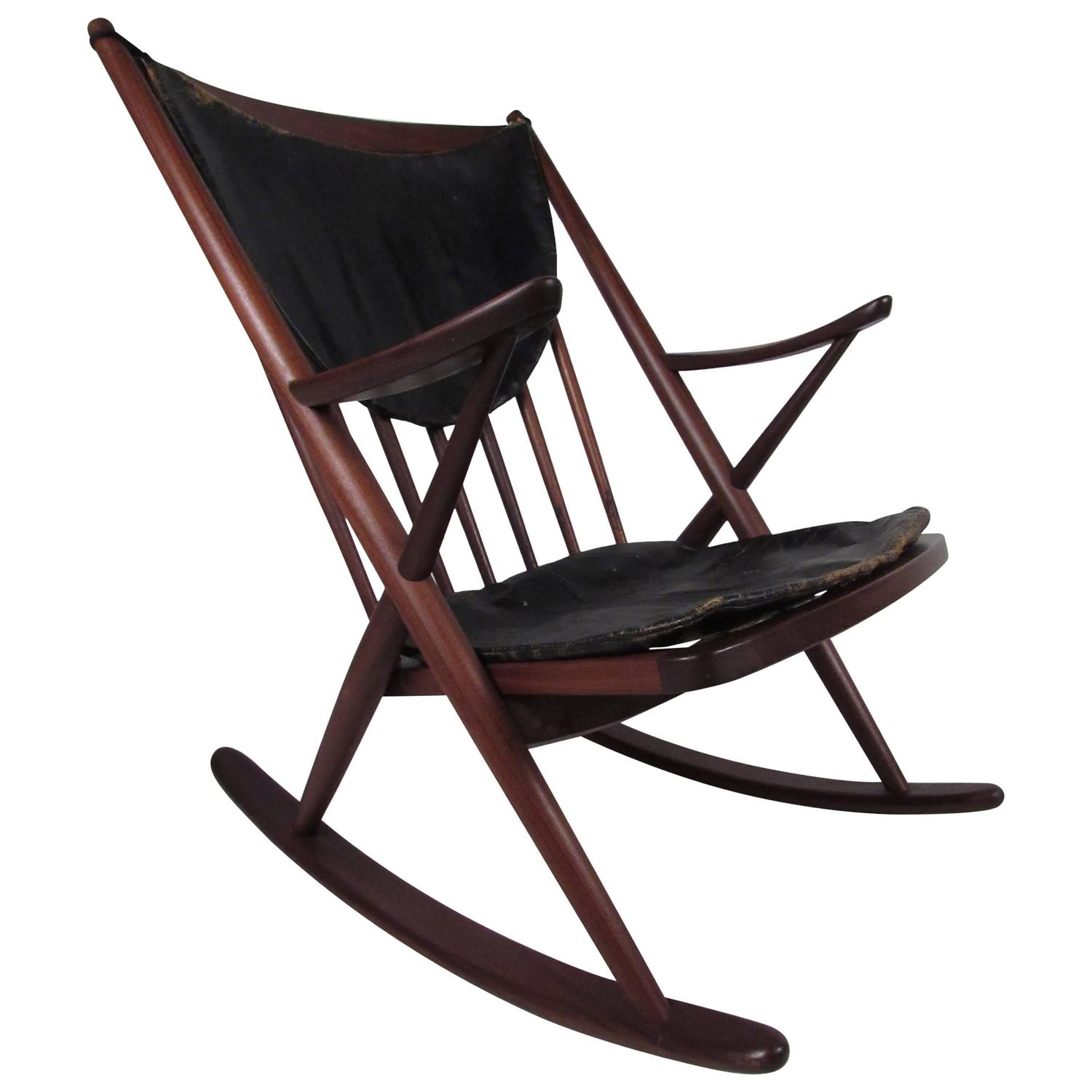 Midcentury Rocking Chair For At 1stdibs