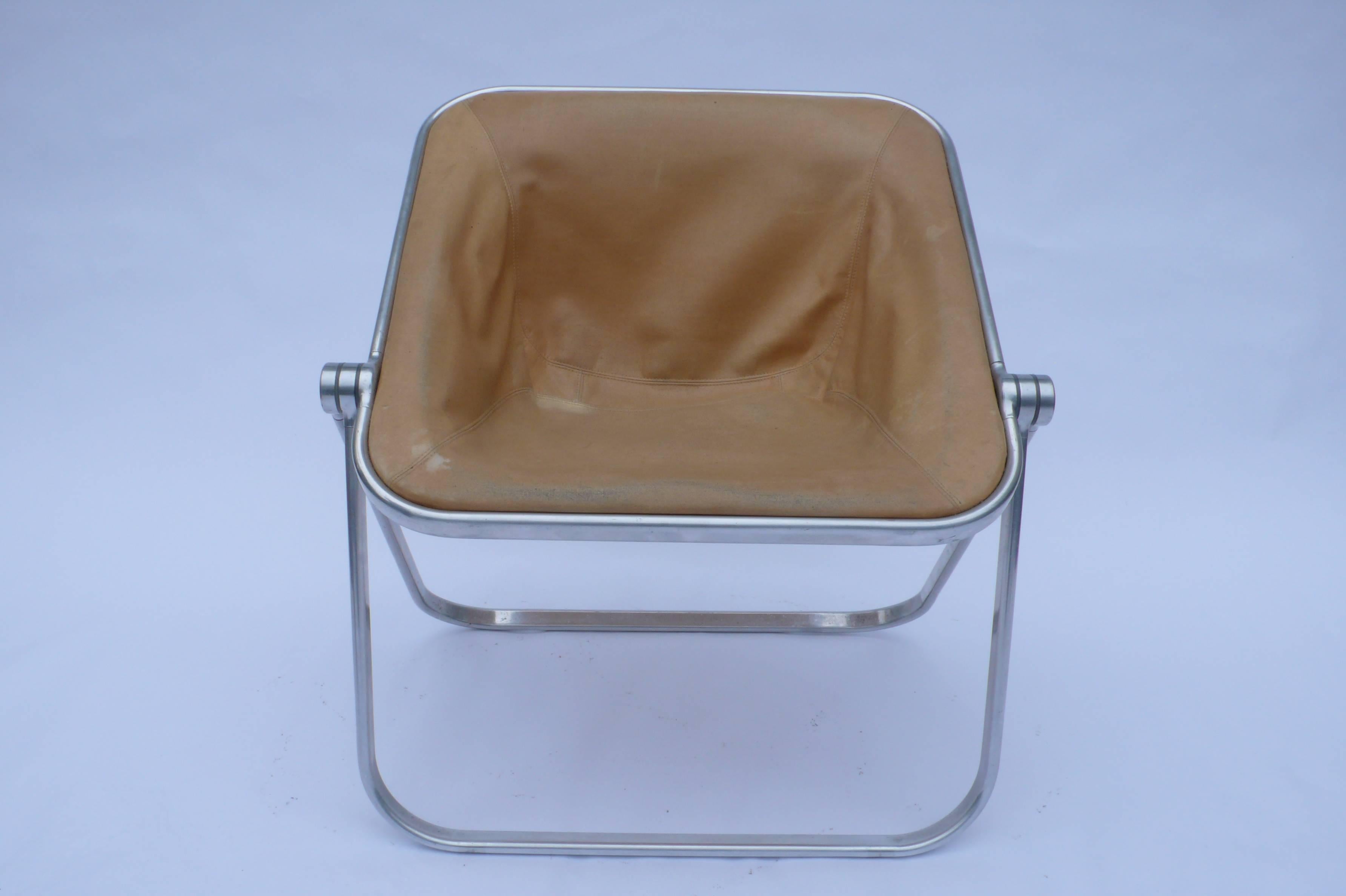 Modern Plona Folding Chair by Giancarlo Piretti for Castelli