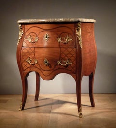 Dutch Louis XV Commode, Bearing the Stamp of the Guild of Saint Joseph