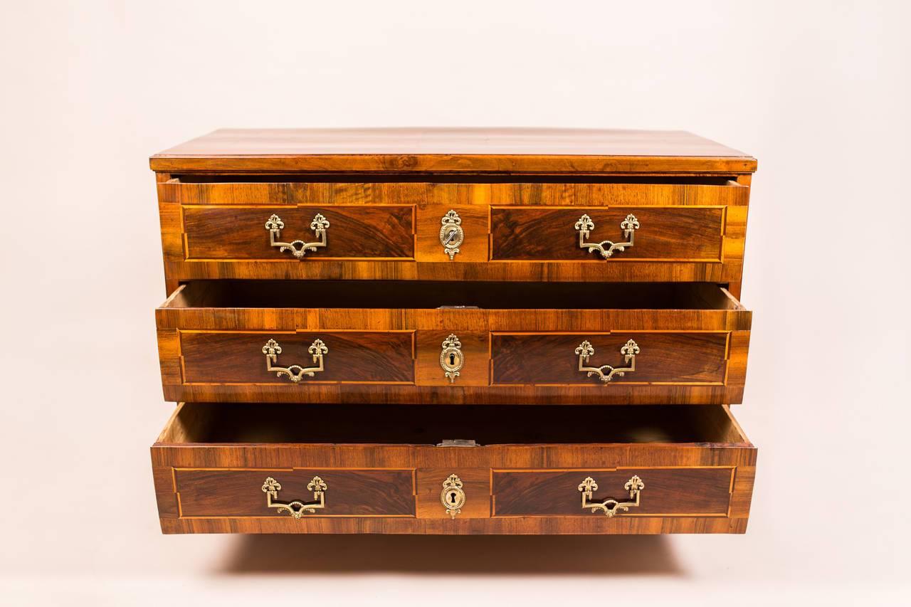 Remarkable Classicism Chest Of Drawers from the late 18th century, the so called 