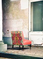 'Foxy Lady' Nursing Chair, 19th Century