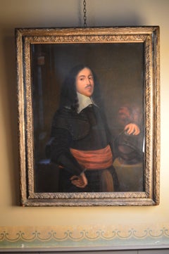 18th Century French Portrait of a Nobleman in the Original Frame