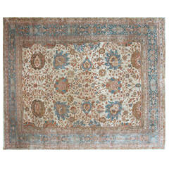 Antique Persian Mahal Ziegler