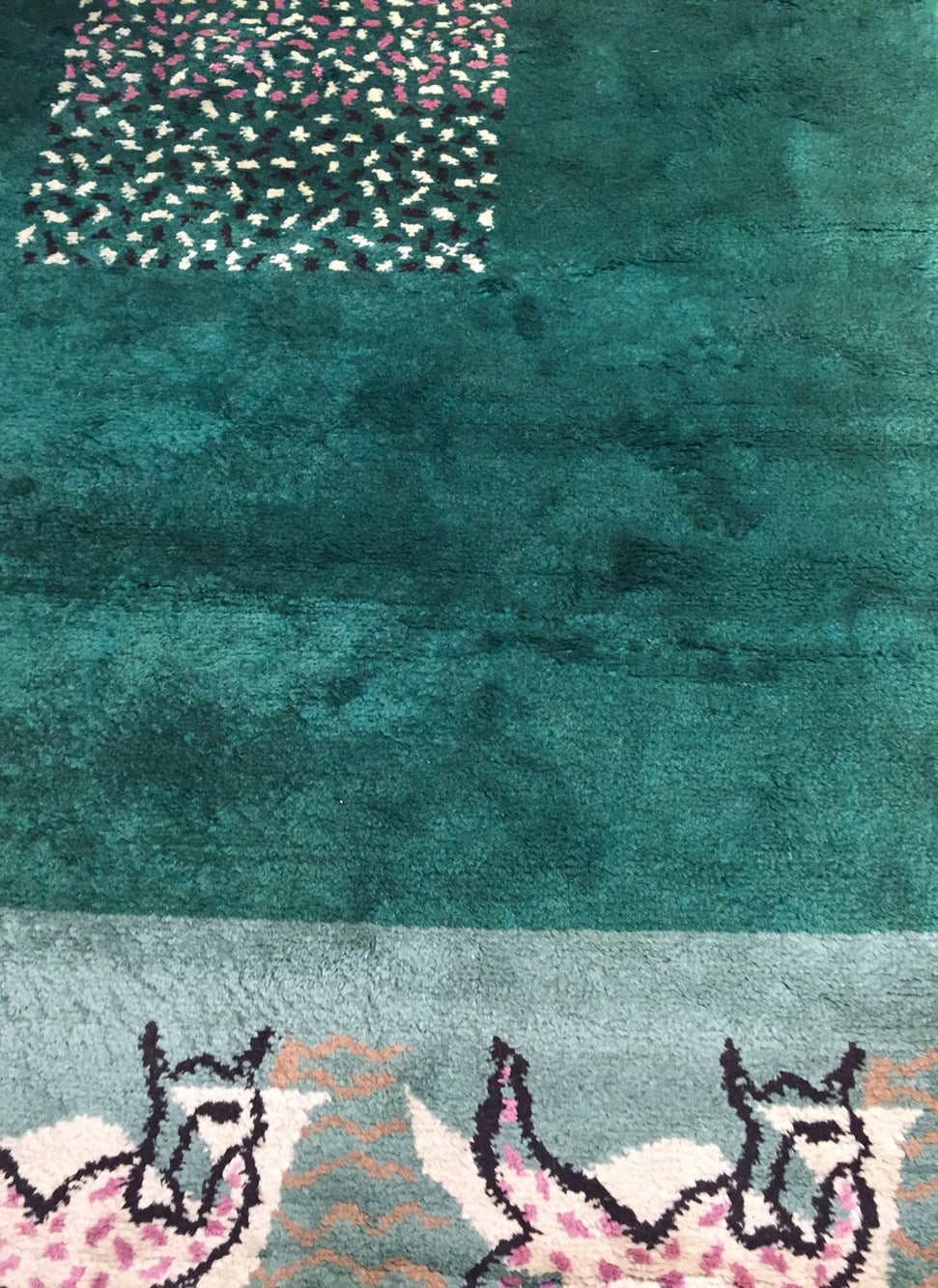 Art Deco French 1927 Rug by Jean Lurçat (Myrbor) For Sale