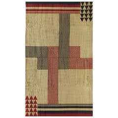 United Kingdom Deco Rug by Marion Dorn, 20th Century