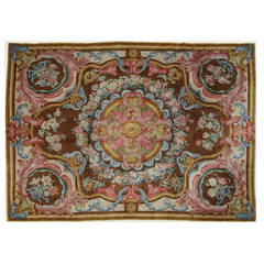 French Savonnerie Carpet from Manufactory of Hamot, Paris, circa 1900