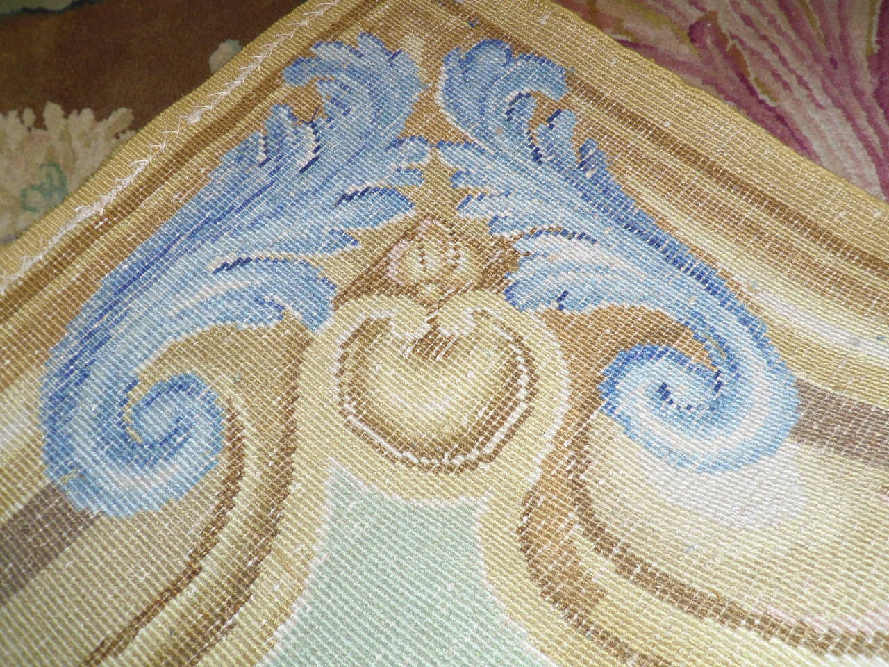 20th Century French Savonnerie Carpet from Manufactory of Hamot, Paris, circa 1900 For Sale