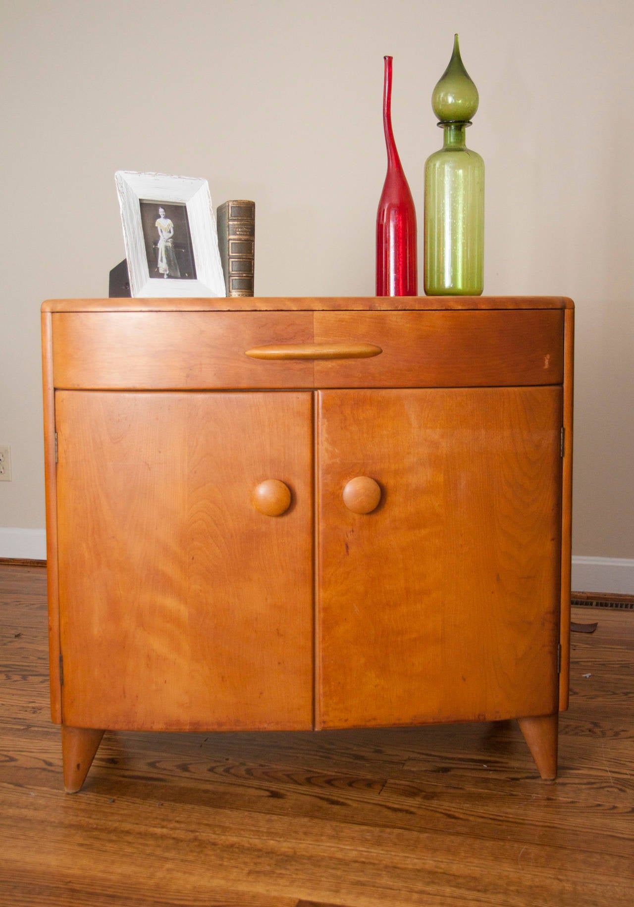 American Heywood Wakefield Vintage Cabinet / Hutch