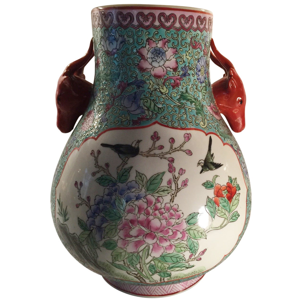 Asian Porcelain with Siberian Ibex
