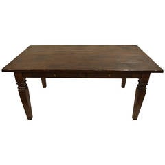 21st Century Reproduction French Farmhouse Table