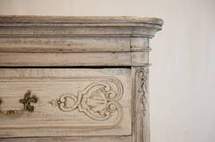 Mid 19th Century Louis XV Style Painted Commode