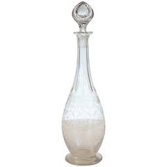 Early 20th Century Baccarat Crystal Decanter