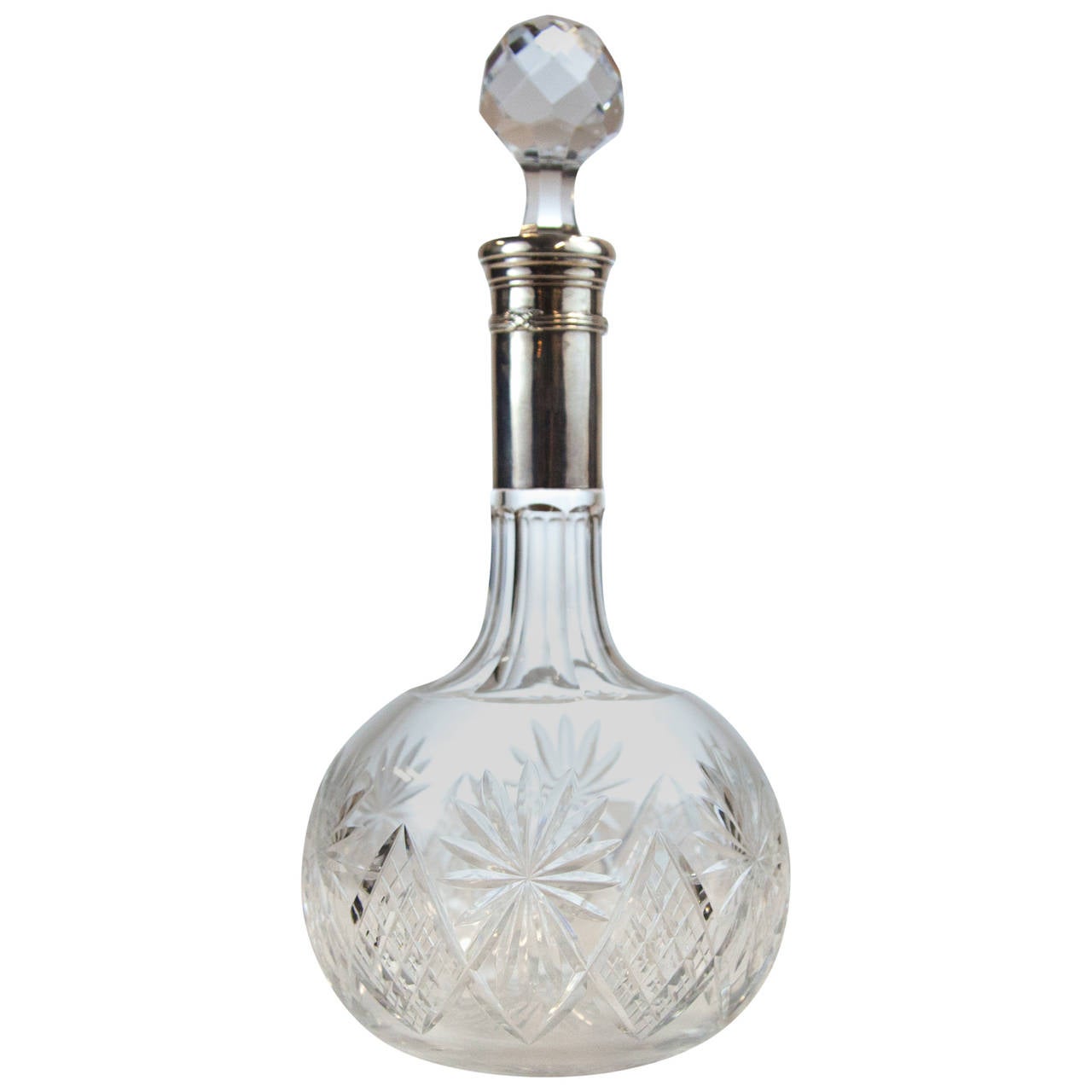 Early 20th Century Crystal Decanter For Sale at 1stDibs