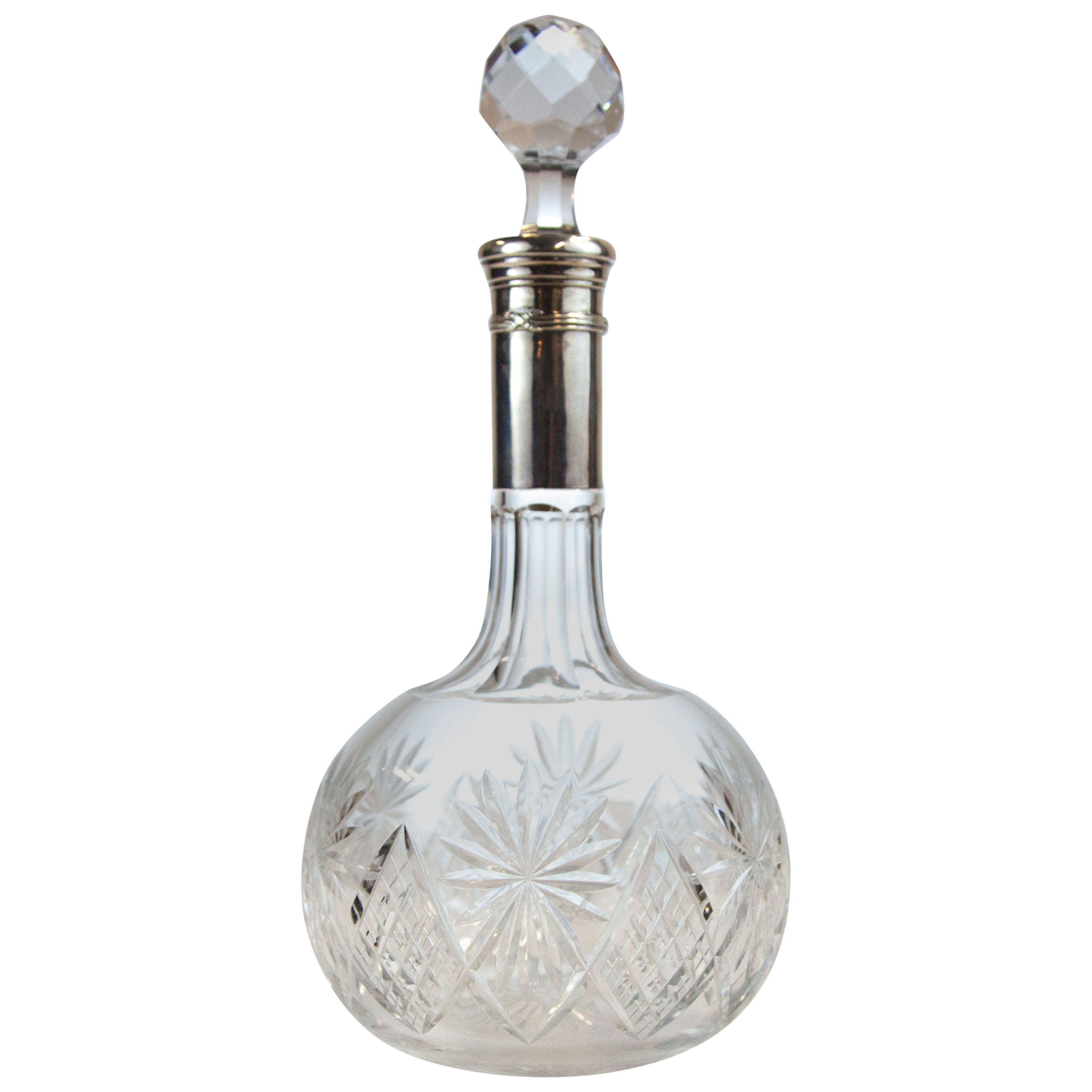Early 20th Century Crystal Decanter For Sale