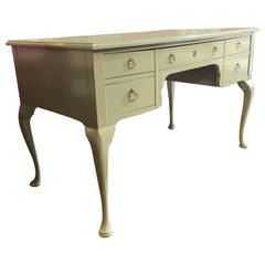 French Style Vintage Lacquered Desk