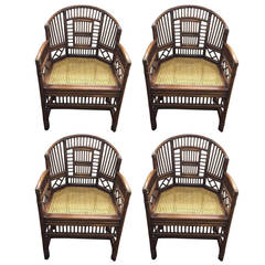 Vintage Rattan Dining Set