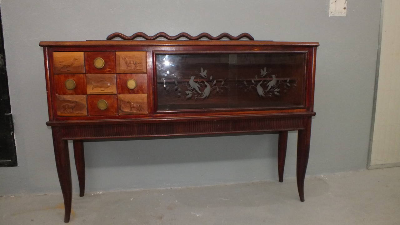 Italian buffet osvaldo borsani 1955