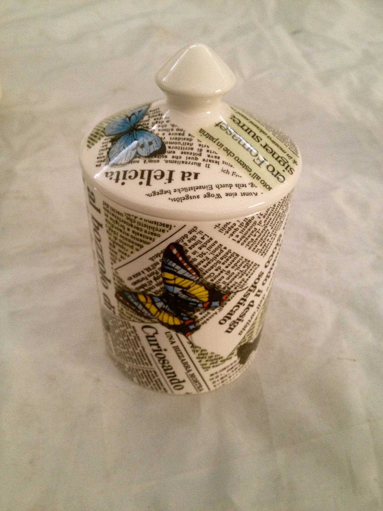 Italian Jar with CAP Fornasetti