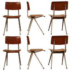 Friso Kramer set of 6 Result chairs Friso Kramer set of 6 Result chairs