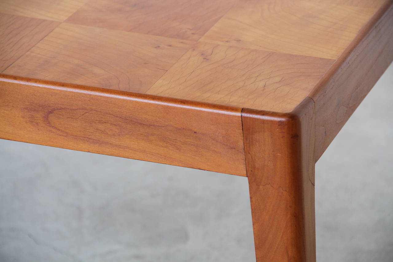 Marquetry 1950 Wild Cherry Coffee Table