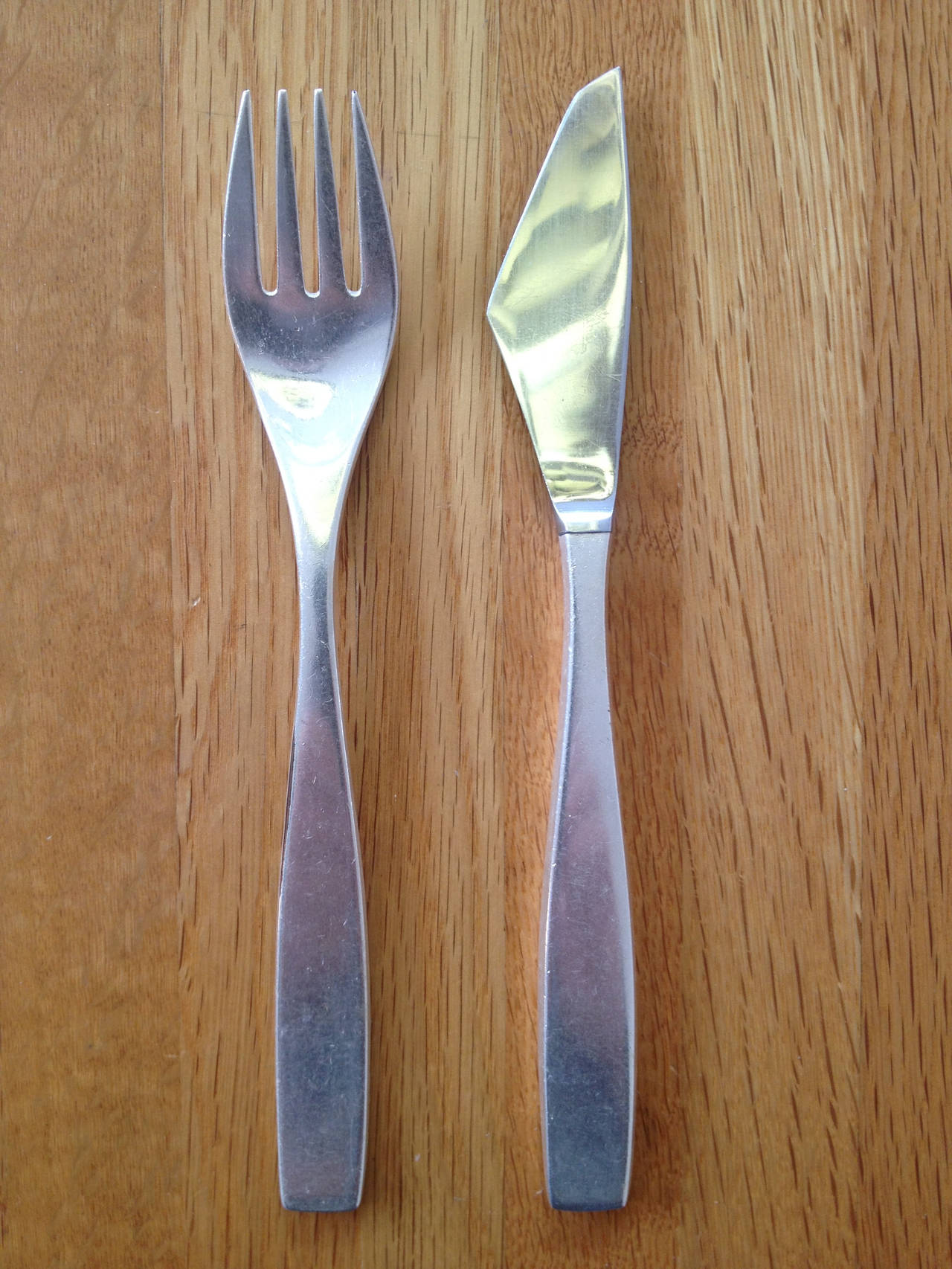 Mid-Century Modern Rosenthal Silver Plate Canteen of Cutlery by Richard Latham