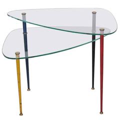 Arlecchino Vitrex Table by Edoardo Paoli 4