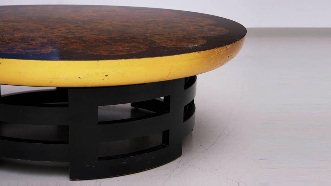 Vintage Lotus Coffee Table by Muller and Barringer for Kittinger 1