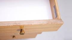 Harvey Probber Chest of Drawers with Brass Pulls
