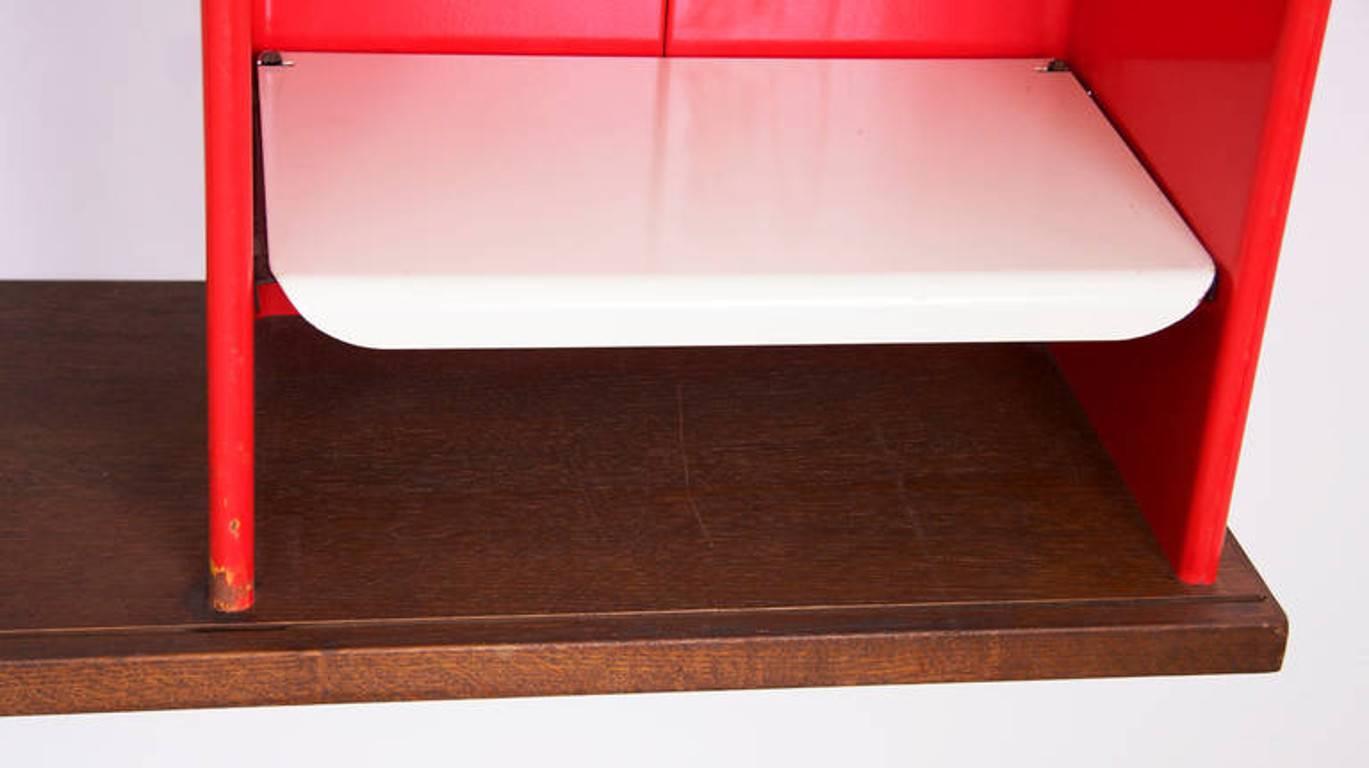 French Rare Jean Prouvé Bibliothèque, Bookcase or Shelf Antony