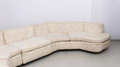 Harvey Probber Curved Sectional Sofa upholstery needed