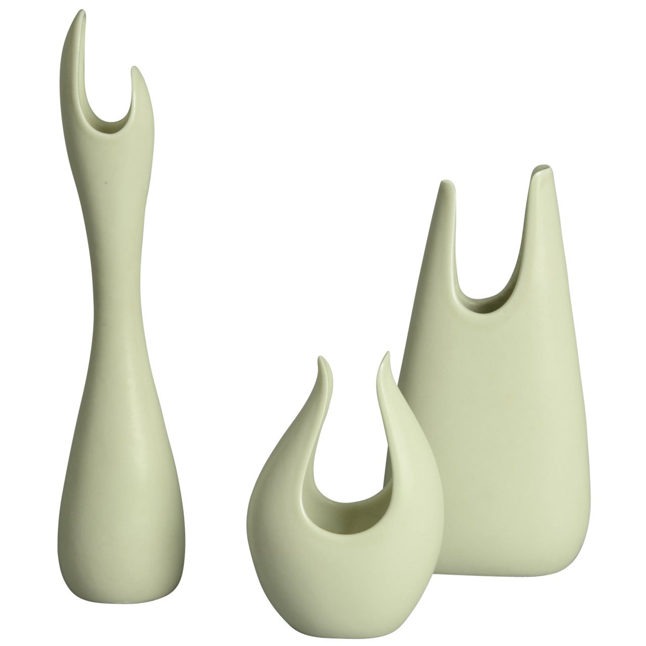 Three "Caolina" Vases by Gunnar Nylund for Rörstrand For Sale