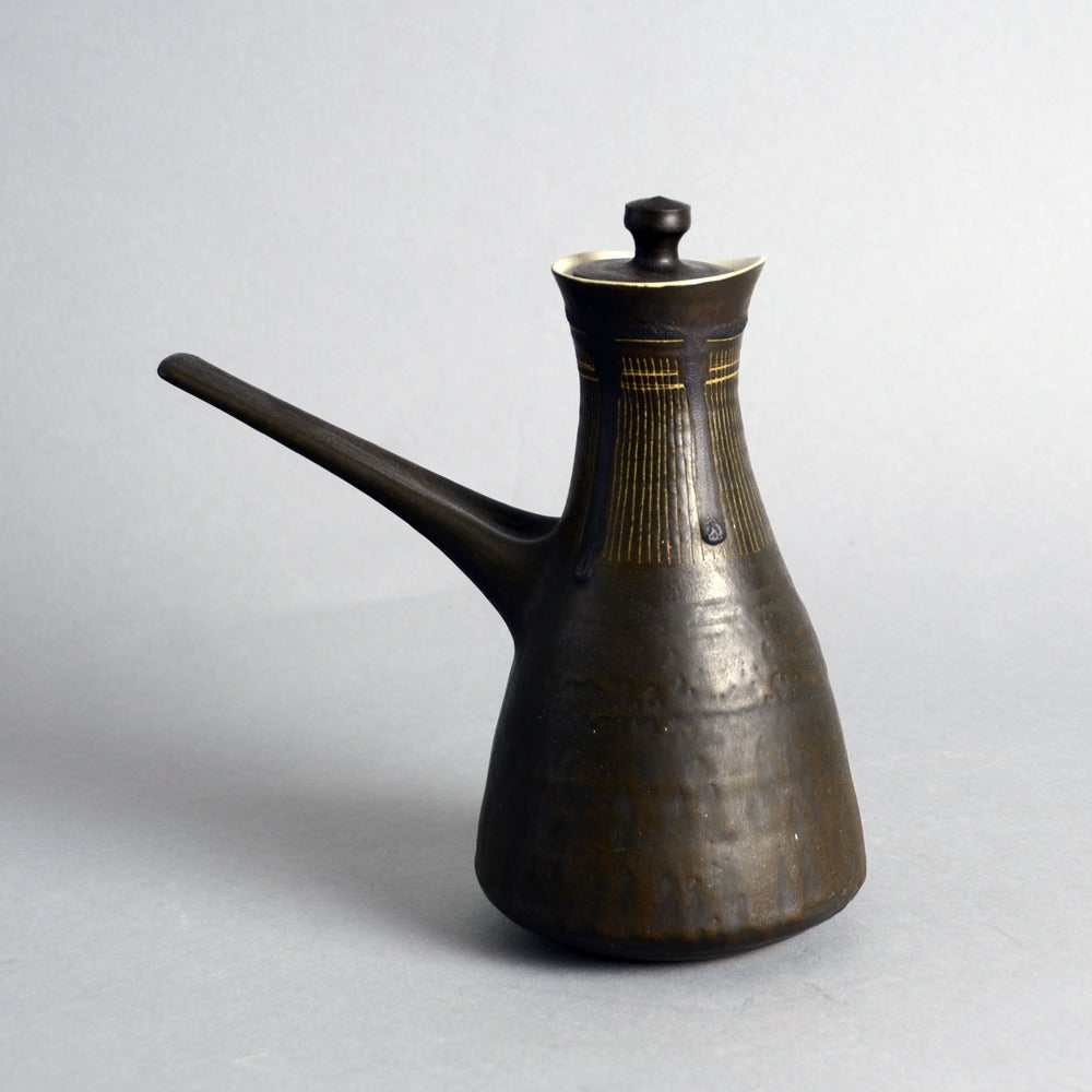 British Lucie Rie coffee pot