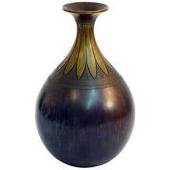 Just Anderson bronze vase, 1920s