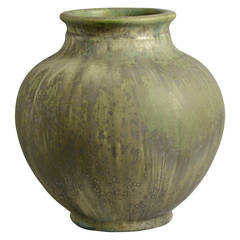 Carl Halier for Royal Copenhagen Stoneware Vase