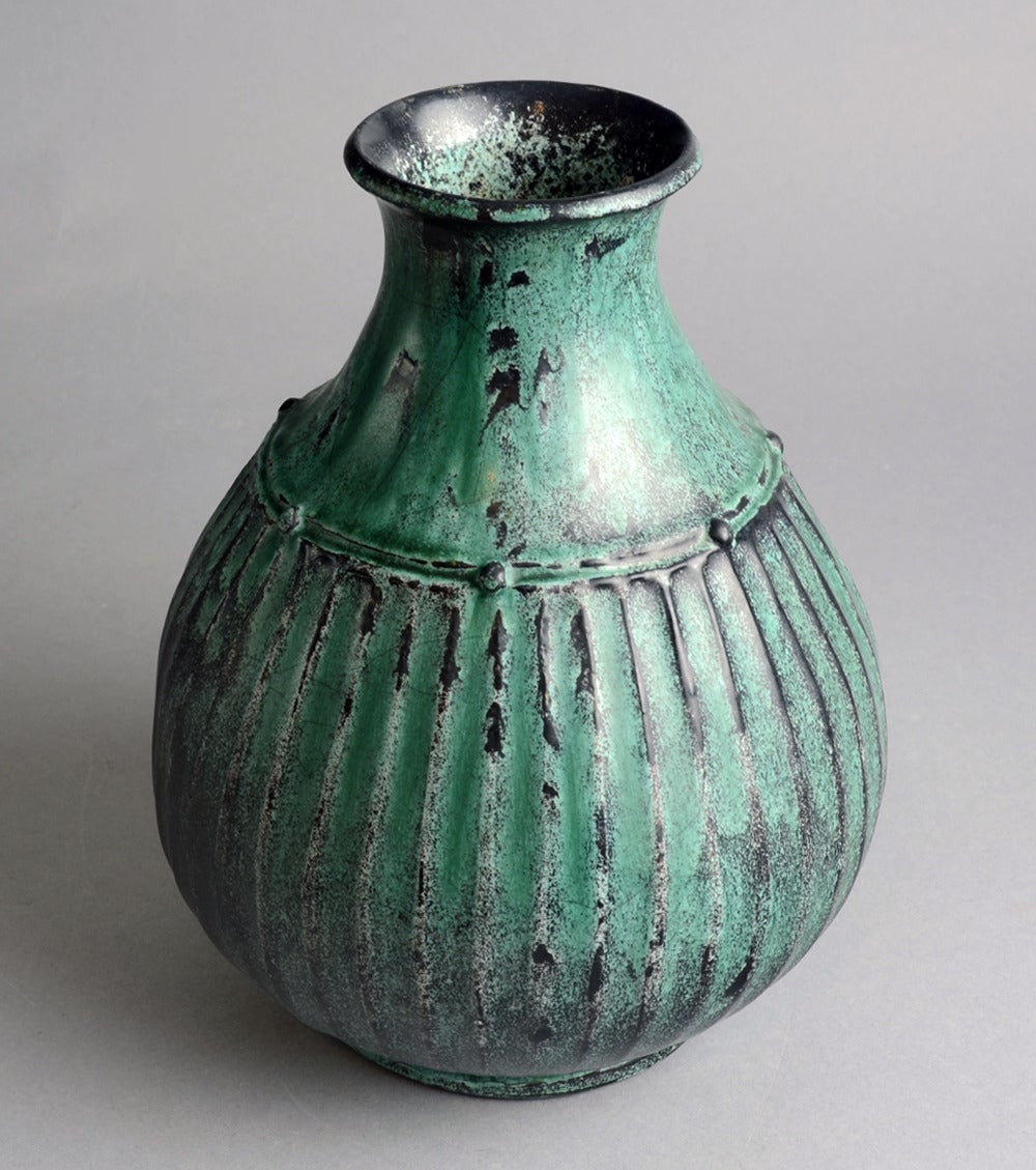 Glazed Svend Hammershøi for Herman Kähler, Three Vases (sold separately) For Sale