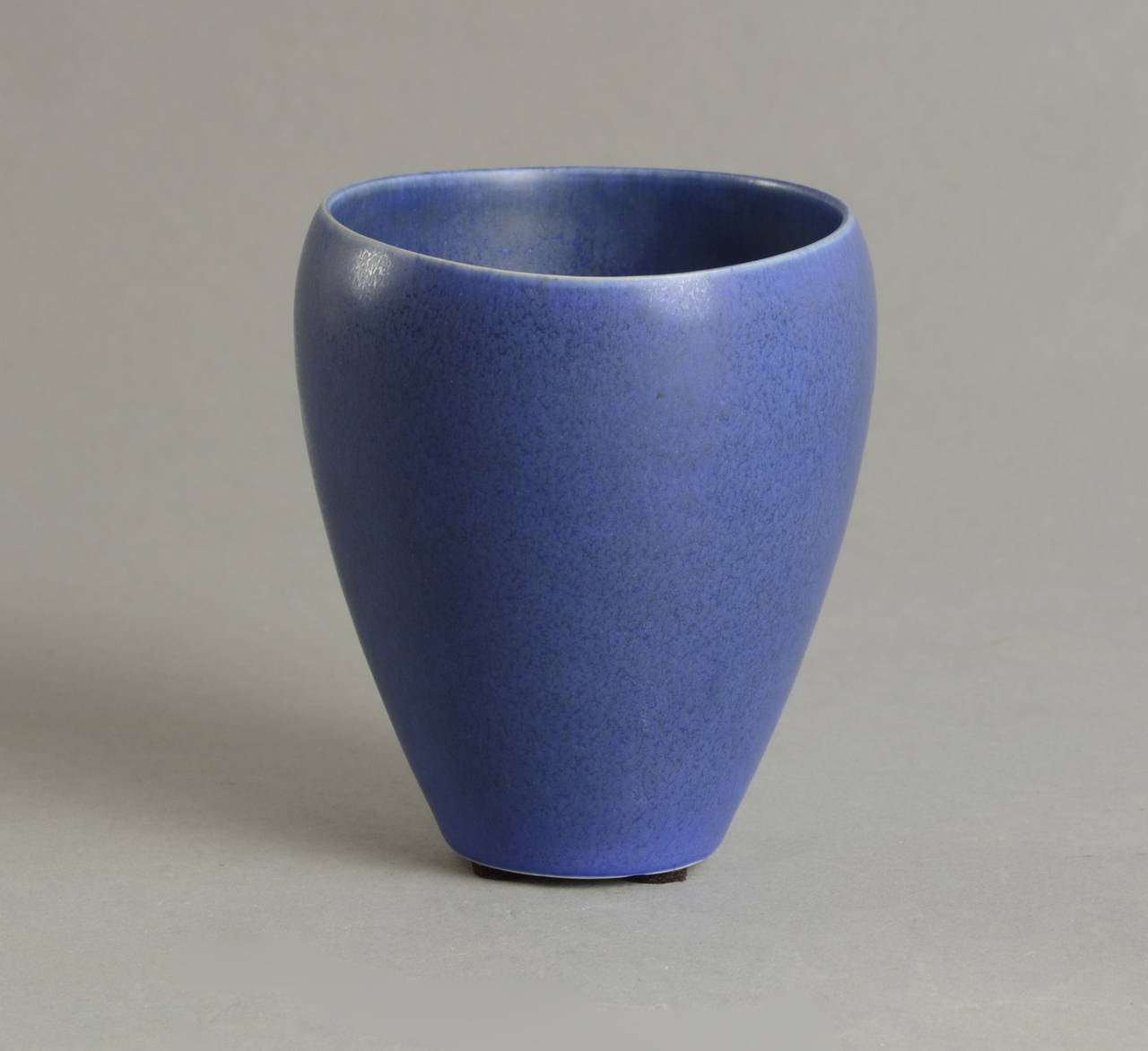 Glazed Group of Palshus Stoneware Vases For Sale