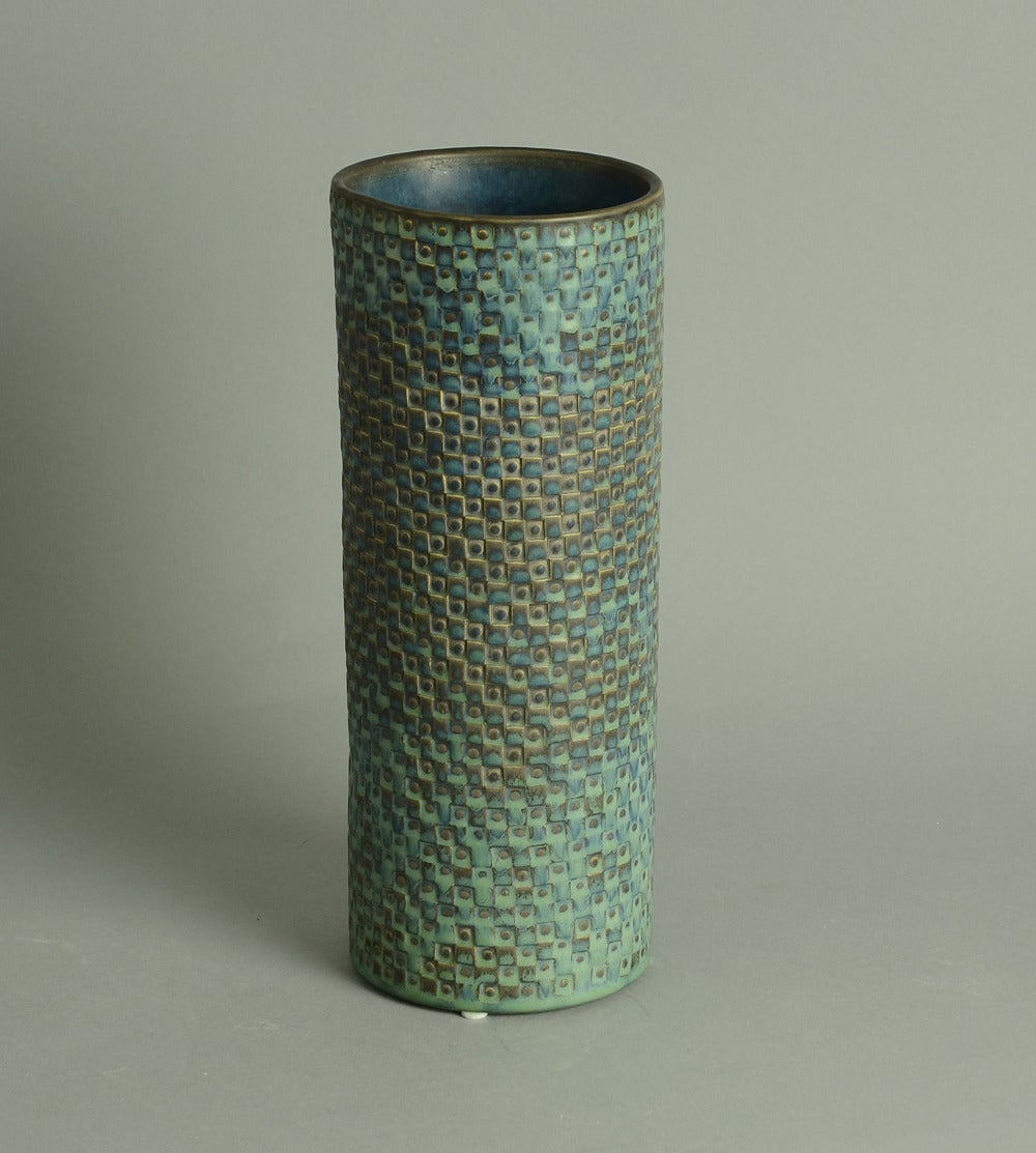 Scandinavian Modern Vase by Stig Lindberg for Gustavsberg