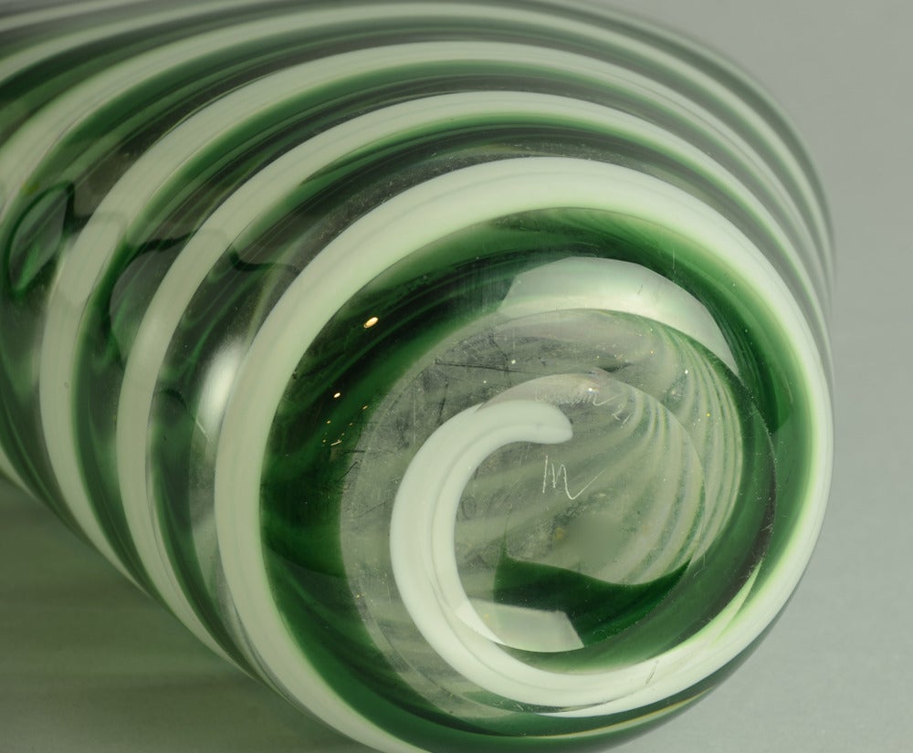 Art Glass Three Vases by Floris Meydam for Leerdam For Sale