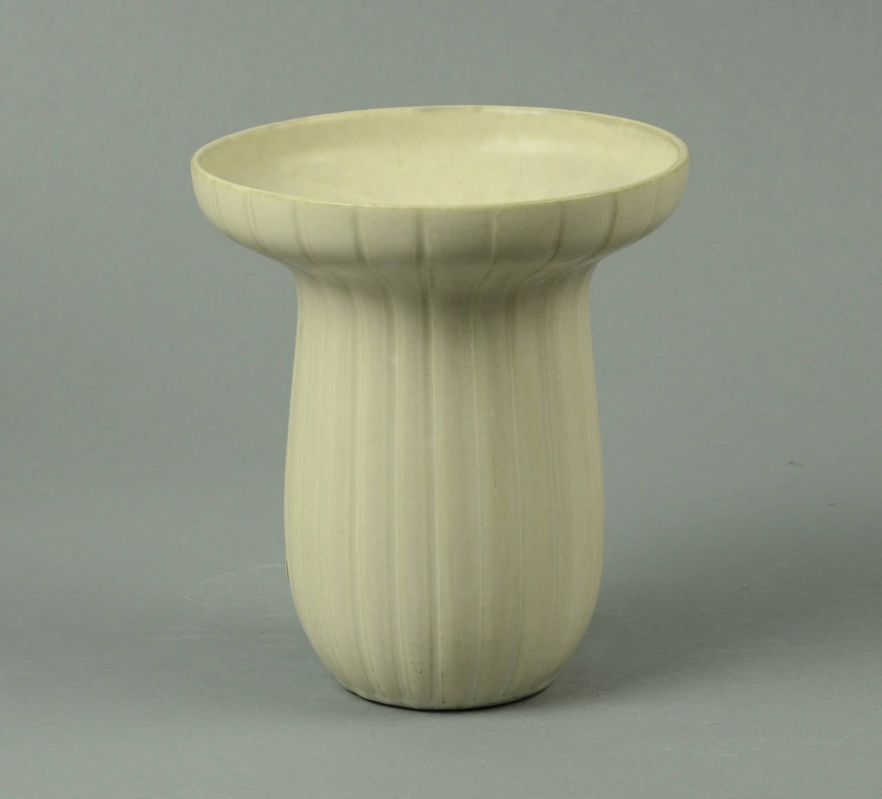 Group of Nine Vessels with Matte White Glaze by Gunnar Nylund for Rorstrand For Sale 2