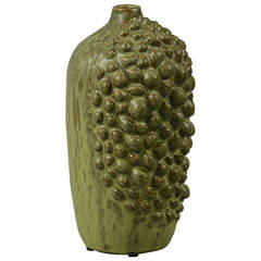 Axel Salto for Royal Copenhagen Vase with Solfatara Glaze