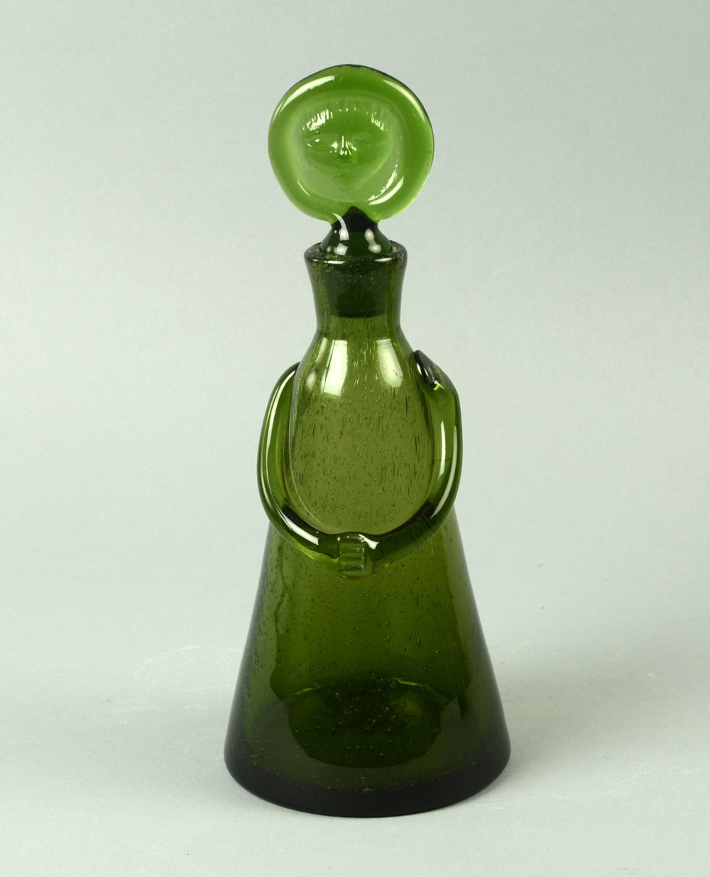 Erik Hoglund for Boda Afors, Set of Four Decanters In Excellent Condition In New York, NY