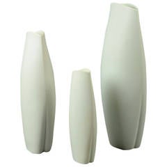 Set of Three Vases by Tapio Wirkkala for Rosenthal